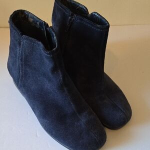 AEROSOLES Navy Ankle Boots